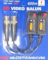 BNC UTP video balun átalakító 1pár /2db./ BNC UTP video balun átalakító 1pár /2db./