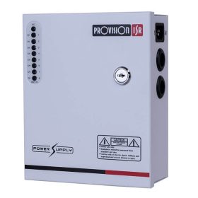 Kameratáp szabályozható 12-14Vdc 5A 8 kimenet PR-5A8CH