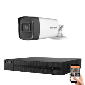   Hikvision HiLook 5 megapixeles 1 csőkamerás rendszer 40 méter látótávolsággal