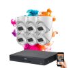 Dahua 6 dome kamerás 5MP kamera rendszer színes éjszakai képpel