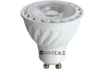 LED izzó GU10 COB 6W 100-245V ̴ 50/60HZ 3000K