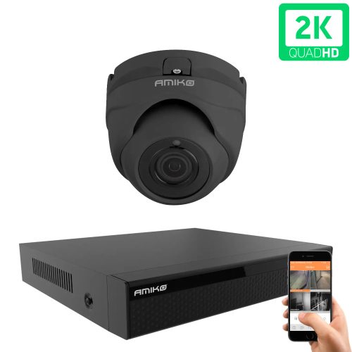 Amiko D20M530B-AHD dome 1 biztonsági kamera rendszer 5MP 2K