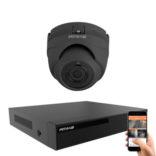 Amiko D20M530B-AHD dome 1 biztonsági kamera rendszer 5MP 2K