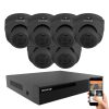 Amiko D20M530B-AHD dome 6 biztonsági kamera rendszer 5MP 2K