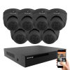 Amiko D20M530B-AHD dome 7 biztonsági kamera rendszer 5MP 2K