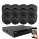 Amiko D20M530B-AHD dome 8 biztonsági kamera rendszer 5MP 2K
