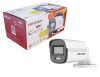 Hikvision DS-2CE10KF0T-LFS ColorVu biztonsági kamera színes éjjellátással (5MP, kültéri, hibrid LED, 2.8mm, IP67, mikrofon)