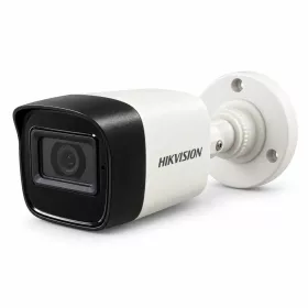 Hikvision DS-2CE16H0T-ITPFS Analóg kültéri biztonsági kamera (5MP, 2.8mm, kültéri, Smart IR 25M, IP67, mikrofon)
