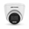 Hikvision DS-2CE72KF0T-LFS ColorVu dome biztonsági kamera színes éjjellátással (5MP, kültéri, hibrid LED, 2.8mm, IP67, mikrofon)