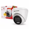 Hikvision DS-2CE72KF0T-LFS ColorVu dome biztonsági kamera színes éjjellátással (5MP, kültéri, hibrid LED, 2.8mm, IP67, mikrofon)