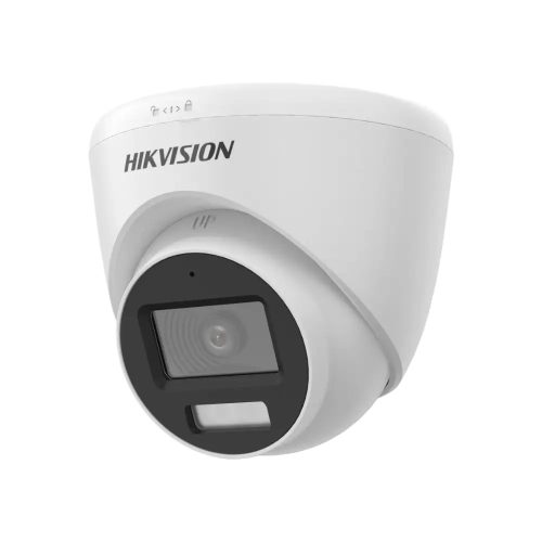 Hikvision DS-2CE78K0T-LFS biztonsági kamera színes éjjellátással (5MP, 2.8mm, kültéri, hibrid LED, IR40m, WL20m, IP67, mikrofon)