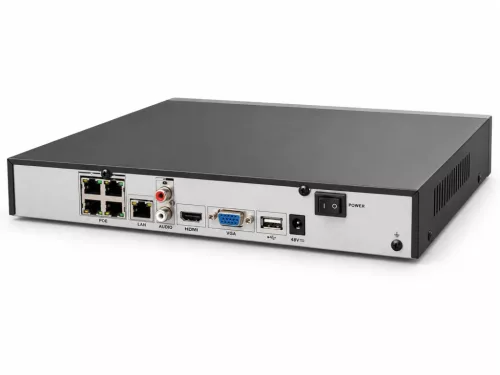 Hikvision DS-7604NXI-K1/4P(D) AcuSense 4 csatornás IP NVR rögzítő PoE