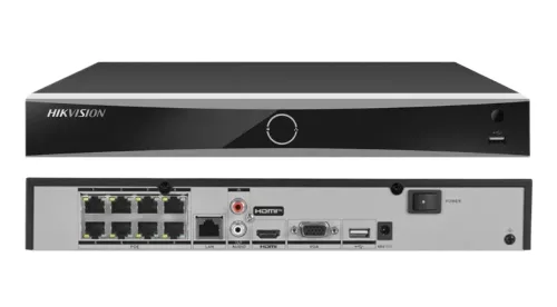 Hikvision DS-7608NXI-K1/8P(D) AcuSense 8 csatornás IP NVR rögzítő PoE
