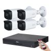 Dahua 4 kamerás 8MP 4K kamera rendszer szett 40 méter éjjellátással