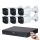 Dahua 6 kamerás 8MP 4K kamera rendszer szett 40 méter éjjellátással