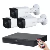 Dahua 3 kamerás 8MP 4K kamera rendszer szett 80 méter éjjellátással