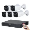 Dahua 5 kamerás 8MP 4K kamera rendszer szett 80 méter éjjellátással