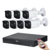 Dahua 7 kamerás 8MP 4K kamera rendszer szett 80 méter éjjellátással
