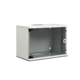   S-Link Rackszekrény - 4U 19" fali kivitel (190x530x400mm, Flatpack, szürke)