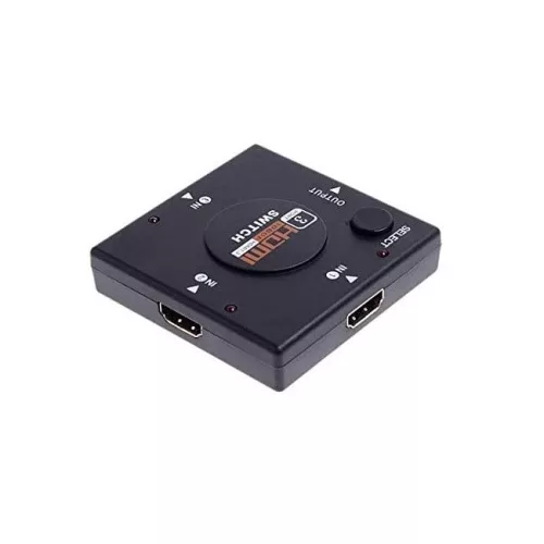 HDMI switch elosztó 3 bemenettel és 1 kimenettel