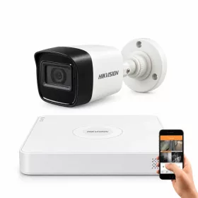   Hikvision 5 megapixeles 1 kamerás kamerarendszer 30 méter látótávolsággal