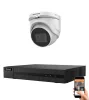 Hikvision 5 megapixeles 1 dome kamerás rendszer 30 méteres éjjellátással