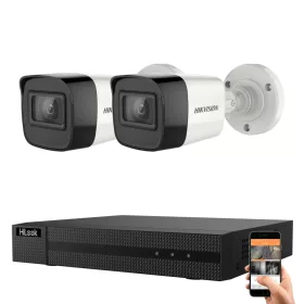   Hikvision HiLook 5 megapixeles 2 kamerás kamerarendszer 30 méter látótávolsággal