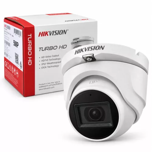 Hikvision 5 megapixeles 2 dome kamerás rendszer 30 méteres látótávolsággal