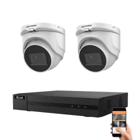 Hikvision 5 megapixeles 1 dome kamerás rendszer 30 méteres éjjellátással
