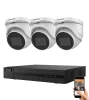 Hikvision 5 megapixeles 1 dome kamerás rendszer 30 méteres éjjellátással