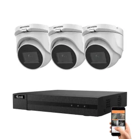 Hikvision 5 megapixeles 1 dome kamerás rendszer 30 méteres éjjellátással