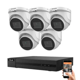 Hikvision 5 megapixeles 1 dome kamerás rendszer 30 méteres éjjellátással