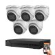 Hikvision 5 megapixeles 1 dome kamerás rendszer 30 méteres éjjellátással