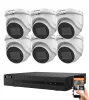 Hikvision 5 megapixeles 1 dome kamerás rendszer 30 méteres éjjellátással