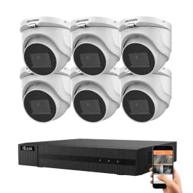 Hikvision 5 megapixeles 1 dome kamerás rendszer 30 méteres éjjellátással
