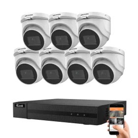 Hikvision 5 megapixeles 1 dome kamerás rendszer 30 méteres éjjellátással