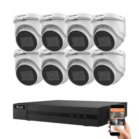 Hikvision 5 megapixeles 1 dome kamerás rendszer 30 méteres éjjellátással