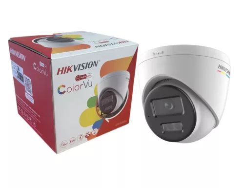 Hikvision ColorVu 8 kamerás IP dome kamera rendszer 6MP színes éjszakai képpel