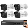 Hikvision 4 biztonsági kamerás IP kamera rendszer 2MP Full HD