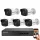 Hikvision 5 biztonsági kamerás IP kamera rendszer 2MP Full HD