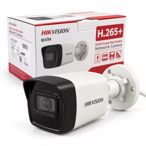Hikvision 1 biztonsági kamerás IP kamera rendszer 4MP