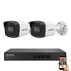 Hikvision 2 biztonsági kamerás IP kamera rendszer 4MP