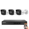Hikvision 3 biztonsági kamerás IP kamera rendszer 4MP