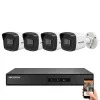 Hikvision 4 biztonsági kamerás IP kamera rendszer 4MP