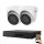 Hikvision 2 biztonsági dome kamerás IP kamera rendszer 4MP