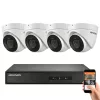 Hikvision 4 dome biztonsági kamerás IP kamera rendszer 2MP Full HD