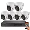 Hikvision 6 dome biztonsági kamerás IP kamera rendszer 2MP Full HD