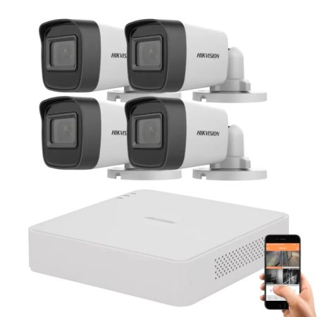 Hikvision TurboHD-TVI 4 kamerás kamerarendszer