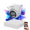 Hikvision TurboHD-TVI 1 kamerás dome kamerarendszer 5MP színes éjszakai képpel