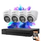 Hikvision TurboHD-TVI 1 kamerás dome kamerarendszer 5MP színes éjszakai képpel